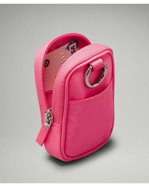lululemon athletica Pink – Clippable Nano Pouch Bag –
