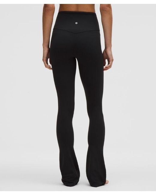 lululemon athletica Black Align High-Rise Mini-Flare Pant