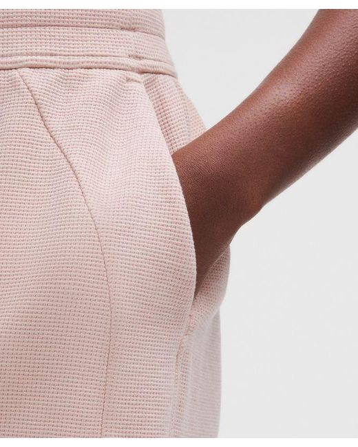lululemon athletica Pink Scuba High-Rise Short 5"