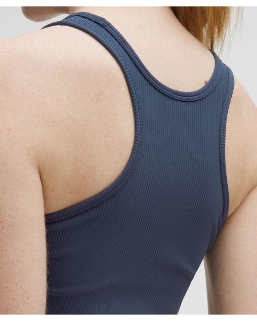 lululemon athletica Blue – Power Pivot Training Tank Top – – Size Large