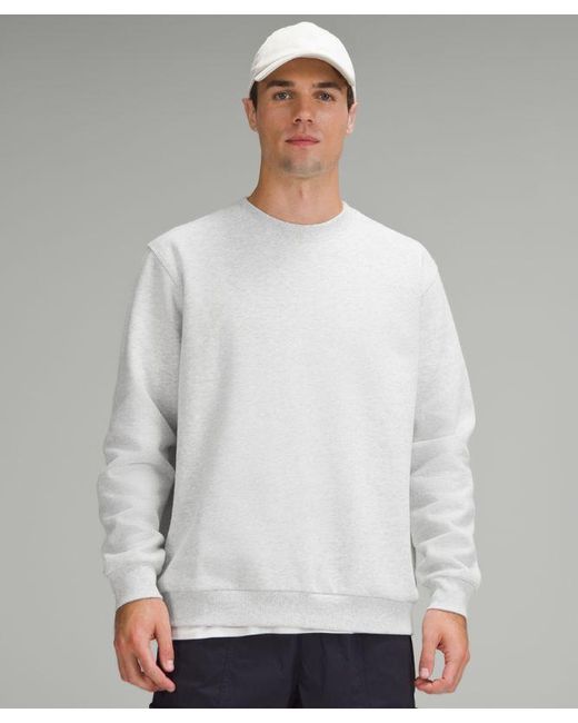 lululemon athletica Gray Steady State Crew for men