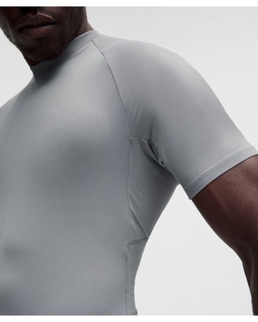 lululemon athletica Gray – Repper Short-Sleeve Shirt – – Size Large for men