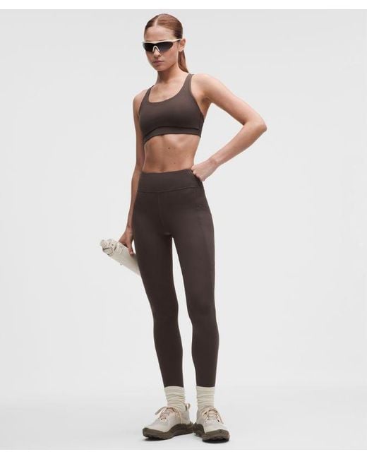 lululemon athletica White Fast And Free 6-Pocket Thermal Tight 28"