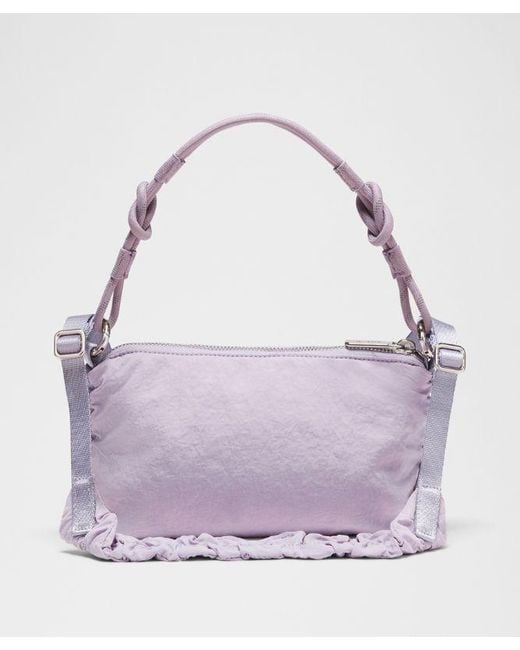 lululemon athletica Purple Ruched Shoulder Bag Mini 1.5L