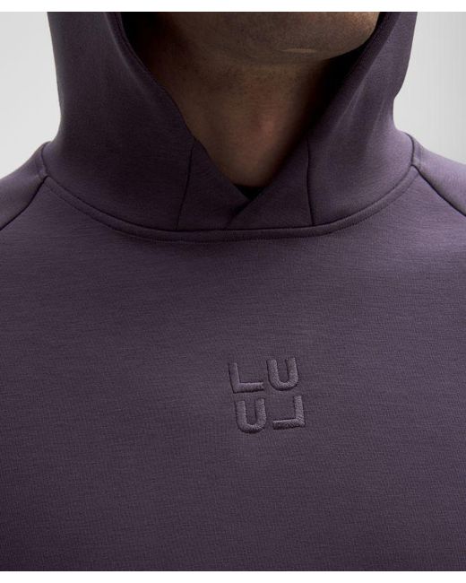 lululemon athletica Blue – Smooth Spacer Pullover Hoodie Stack – – Size Medium for men