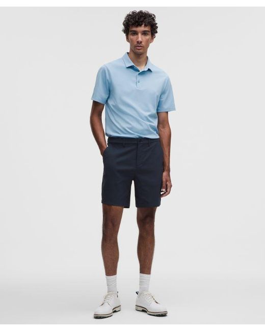 lululemon athletica Blue Abc Classic-Fit Golf Short 7" for men