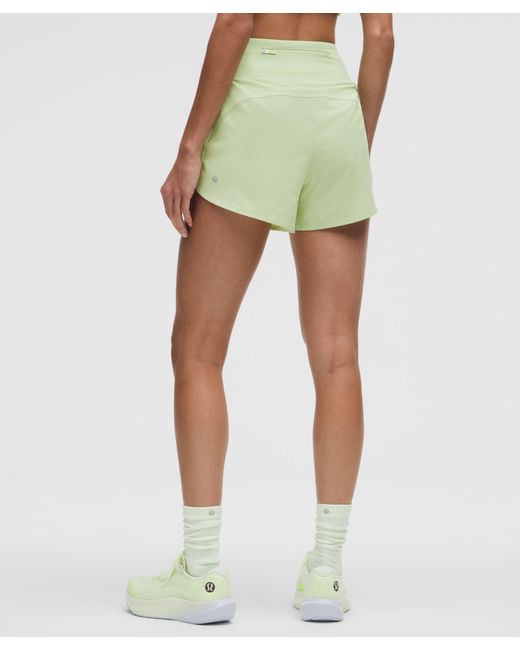 lululemon athletica Black Speed Up High-Rise Lined Short 4"