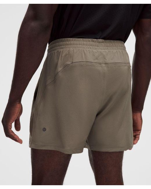 lululemon athletica Black – Pace Breaker Lined Shorts – 5" – Size Large for men