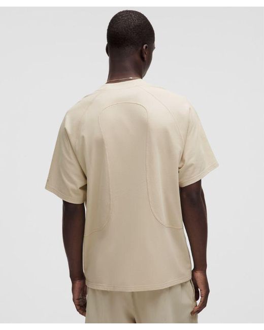 lululemon athletica Natural – Heavyweight Brushed T-Shirt Slnsh Collection – – Size Large for men