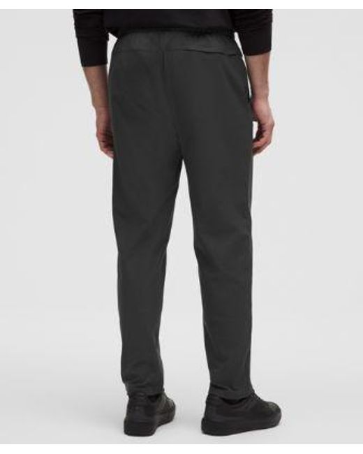 lululemon athletica Gray Abc Warpstreme Pull-on Trousers Regular - Color Black - Size L for men