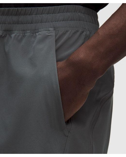 lululemon athletica Black Pace Breaker Lined Short 7" for men
