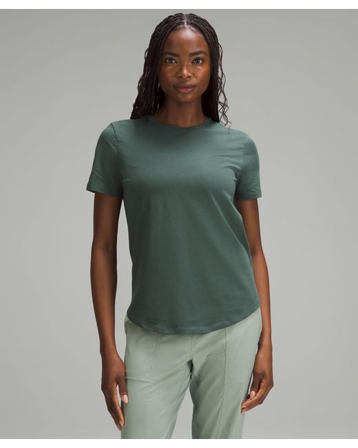 lululemon athletica Love Crewneck T-shirt - Color Green - Size 14