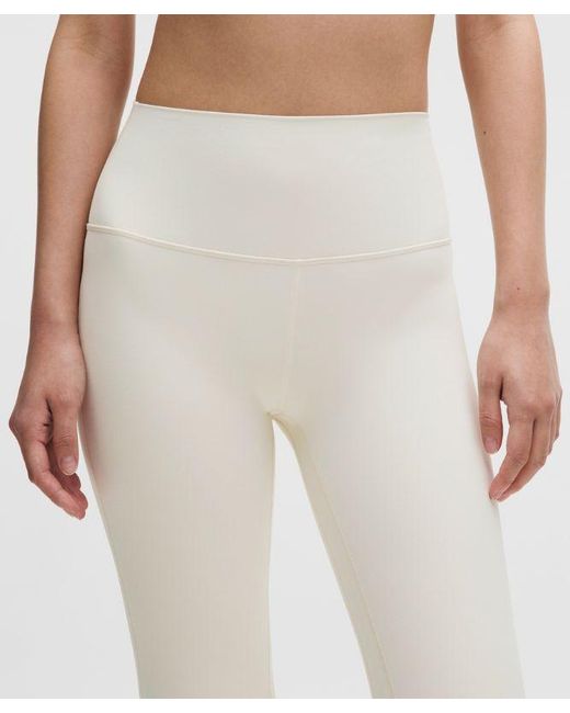 lululemon athletica Natural – Align High-Rise Crop Leggings – 23" – – Size 16