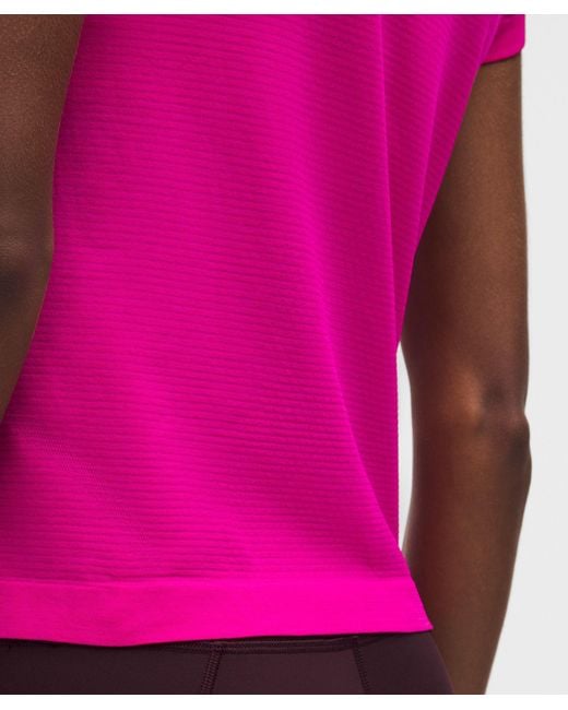 lululemon athletica Pink Swiftly Tech Short-Sleeve Shirt 2