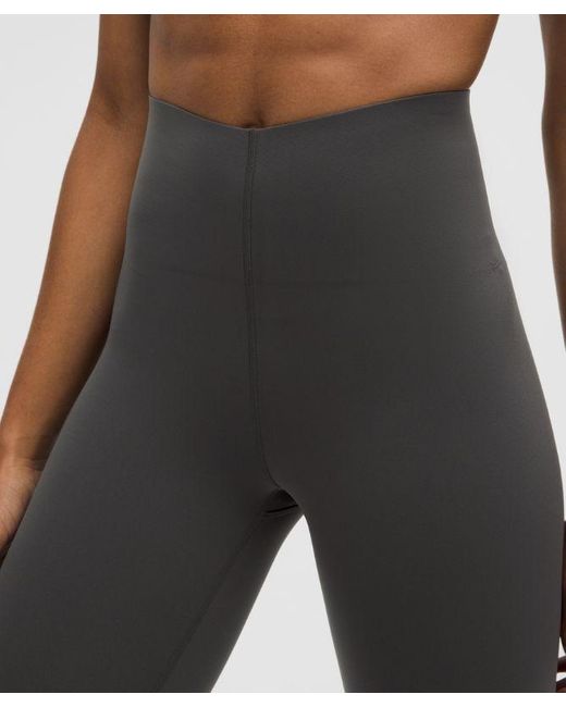 lululemon athletica Black Glow Up Super-High-Rise Tight 25"
