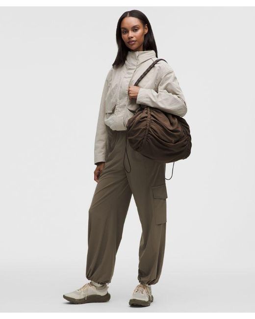 lululemon athletica Brown – Ruched Tote Bag 24L –