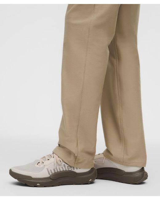lululemon athletica Natural – Easyfive Classic-Straight Trousers 34L – Color Khaki – Size 12 for men