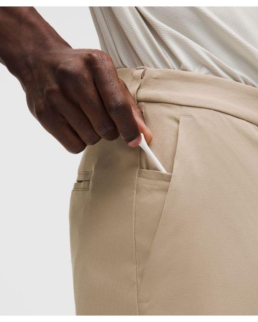 lululemon athletica Natural Abc Slim-Fit Golf Trouser 34L for men
