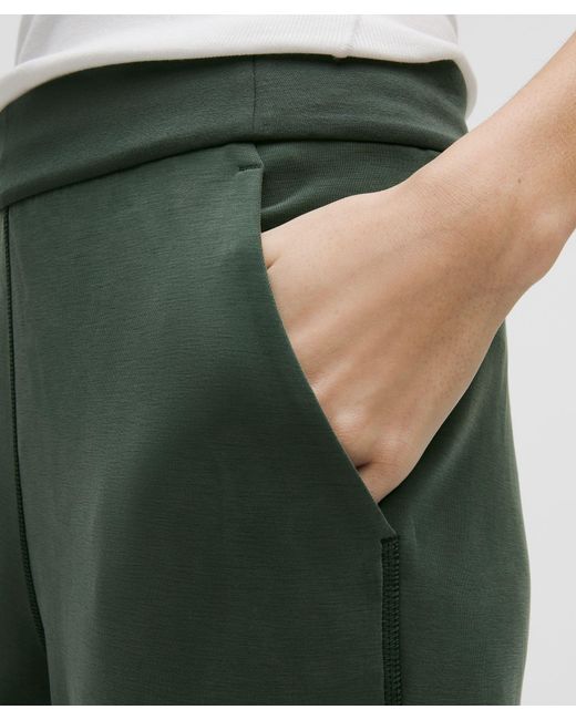 lululemon athletica Green – Softstreme High-Rise Straight-Leg Pants Regular – – Size Small