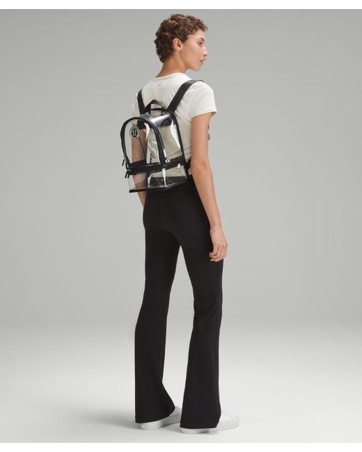 lululemon athletica Gray – Clear Backpack Mini 10L Logo –