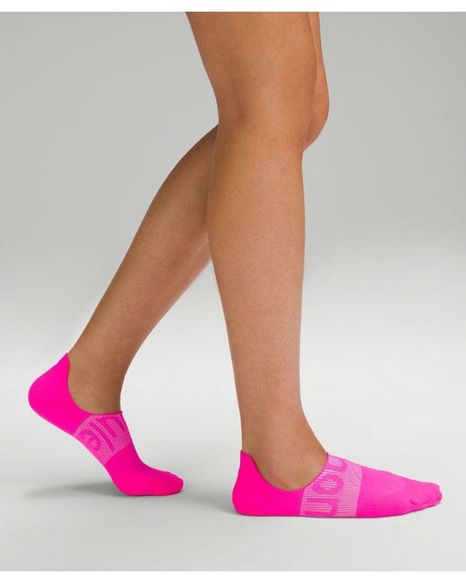 lululemon athletica Pink Power Stride No-show Socks With Active Grip 3 Pack