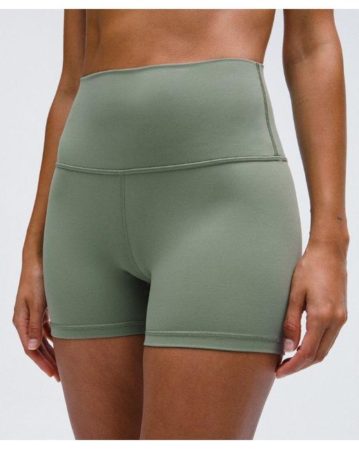 lululemon athletica Green – Align High-Rise Shorts – 4" – /Pastel – Size 4