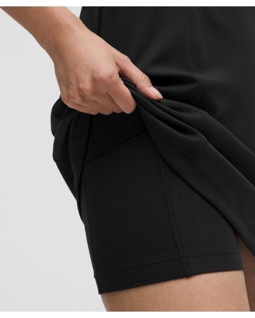 lululemon athletica Black Wunder Under Smoothcover Dress Light Support, A/B Cup