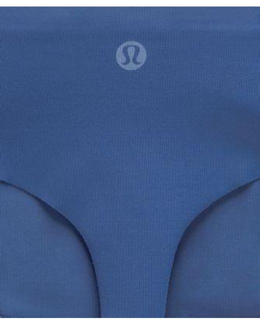 lululemon athletica Gray Invisiwear Mid-rise Thong Underwear 3 Pack