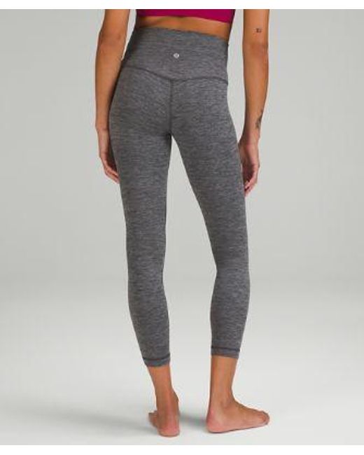 lululemon athletica Gray Align High-rise Pants - 25" - Color Grey - Size 0