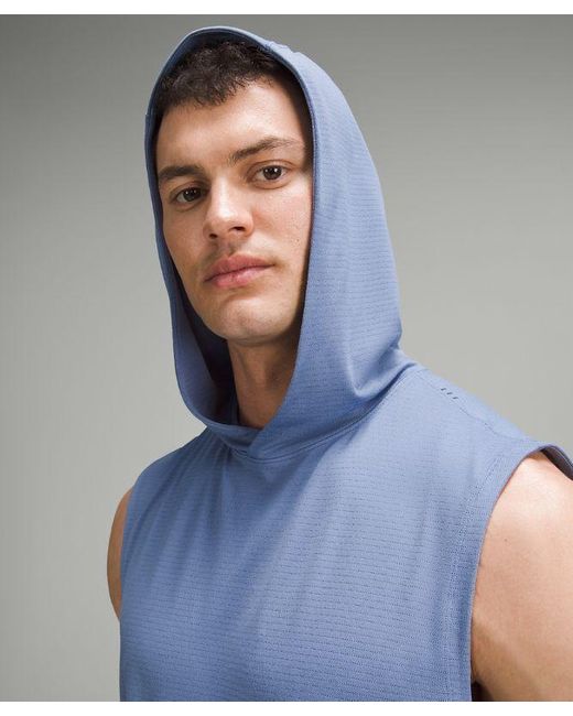 lululemon athletica Blue – License To Train Relaxed-Fit Sleeveless Hoodie – – for men