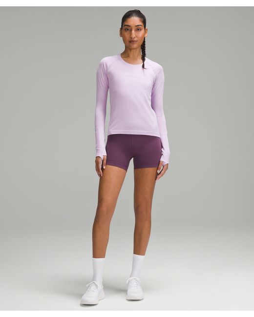 lululemon athletica Purple Swiftly Tech Long-sleeve Shirt 2.0 Race Length