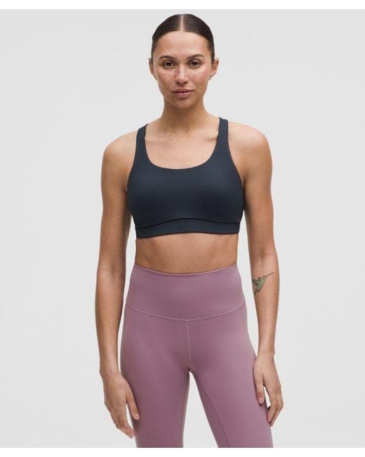 lululemon athletica Multicolor Energy Bra Medium Support, B-D Cups