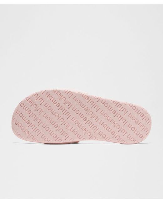 lululemon athletica Brown – Restfeel Slides – – Size 14