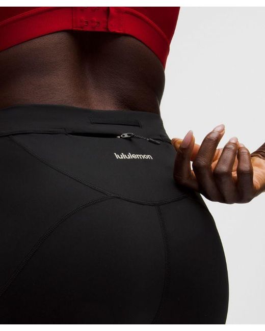 lululemon athletica Red – Fast And Free High-Rise Tight Leggings – 25" – – Size 4