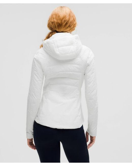 lululemon athletica White Another Mile Jacket