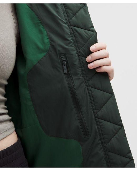 lululemon athletica Green – Wunder Puff 644-Down-Fill Jacket – – Size 4