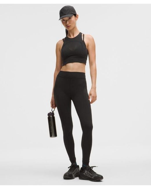 lululemon athletica Black – Revealknit High-Rise Tight Leggings Slnsh Collection – 28" – – Size 16