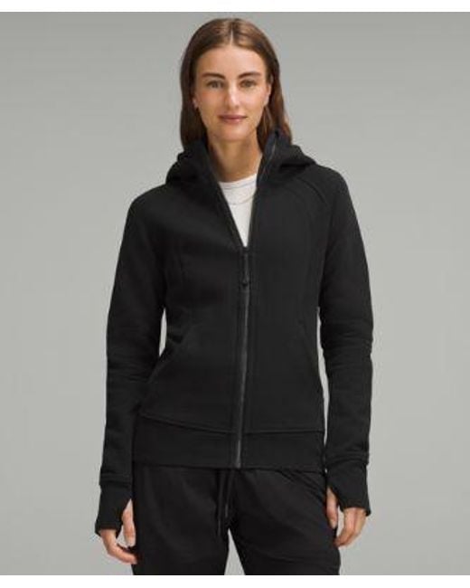 lululemon athletica Scuba Full-zip Hoodie - Color Black - Size 20