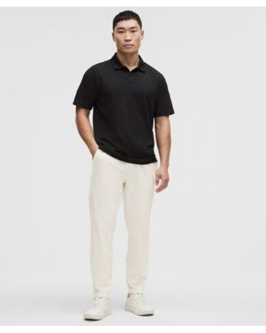 lululemon athletica Black Abc Warpstreme Slim-Fit Pull-On Pant for men