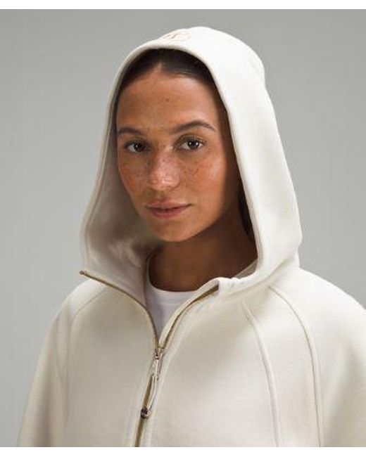 lululemon athletica Natural Lunar New Year Scuba Oversized Half-zip Hoodie - Color White - Size M/l