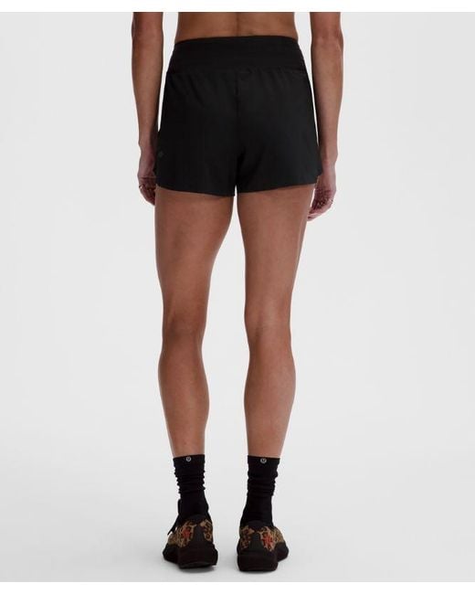 lululemon athletica Brown Fast And Free High-Rise Classic-Fit Split Short 3"