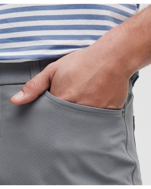 lululemon athletica Gray Abc Slim-Fit 5 Pocket Pant 30L for men