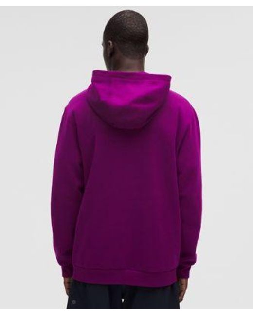 lululemon athletica Purple Steady State Pullover Hoodie for men