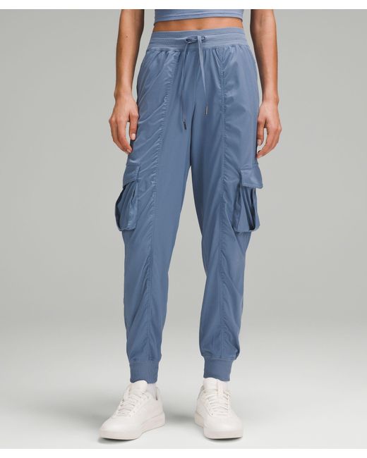 lululemon athletica Blue Dance Studio Relaxed-fit Mid-rise Cargo Joggers