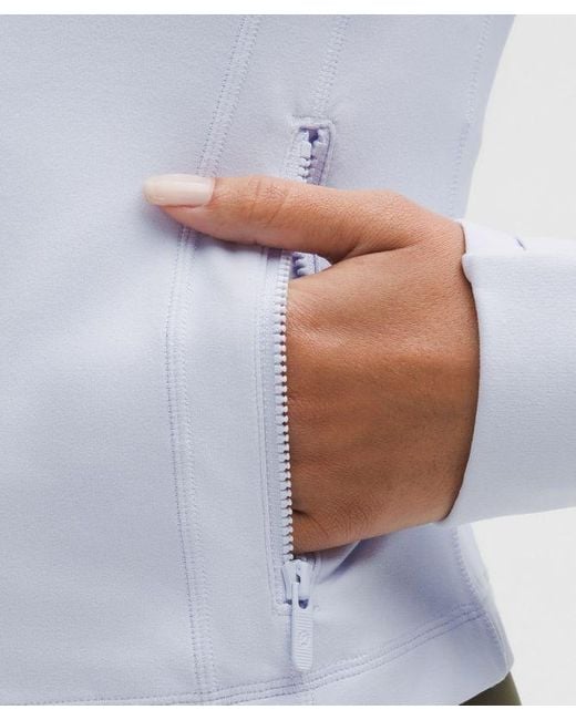 lululemon athletica Gray Define Cropped Jacket