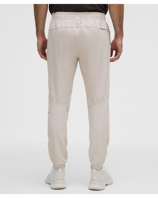 lululemon athletica Natural License To Train Textured Jogger for men