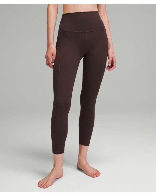 lululemon athletica Brown Align High-Rise Pant With Pockets 25"