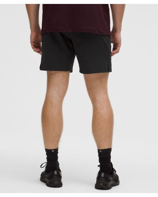 lululemon athletica Black License To Train Linerless Short 7" for men