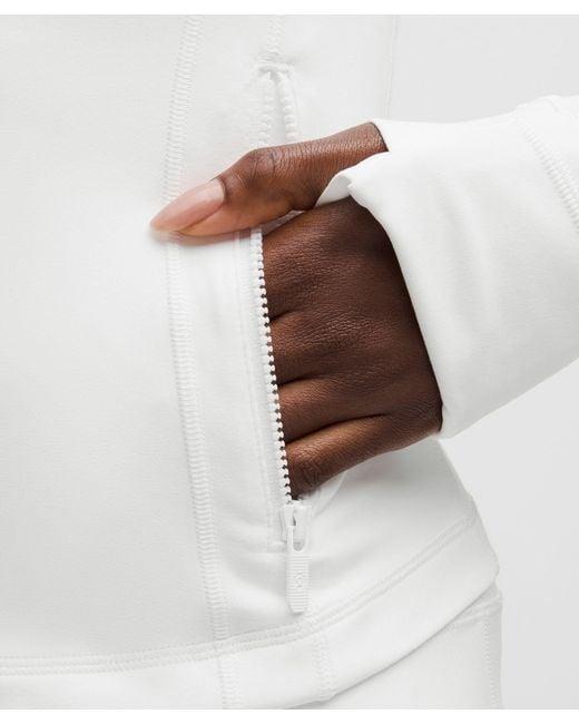 lululemon athletica White Define Cropped Jacket