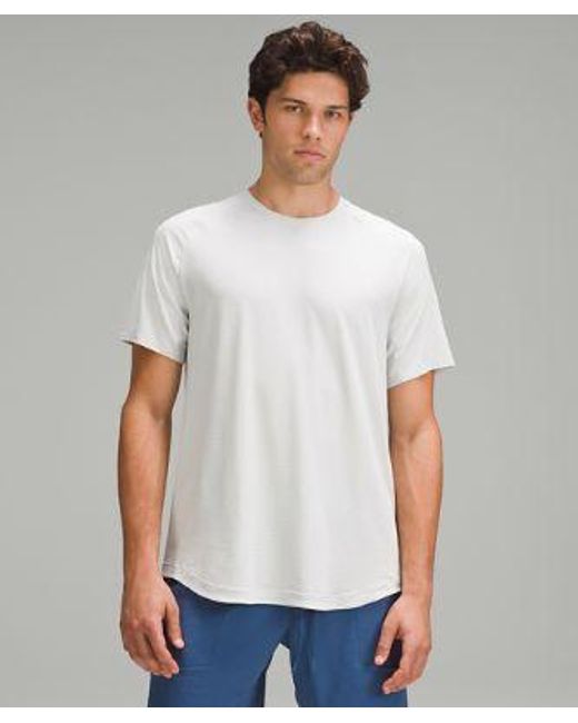 lululemon athletica White – License To Train Short-Sleeve Shirt – – for men